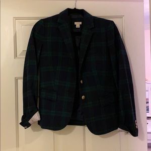 Flannel J Crew blazer
